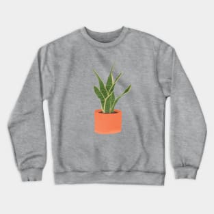 sansevieria interior plant Crewneck Sweatshirt